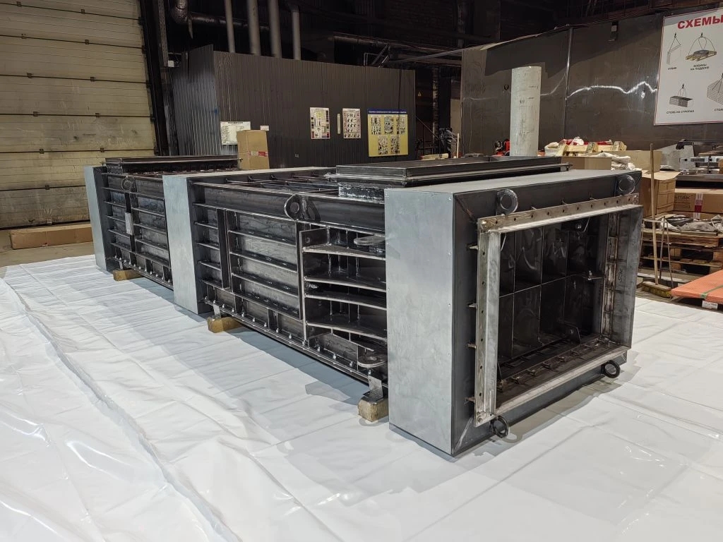 Газоохладитель для печей пиролиза